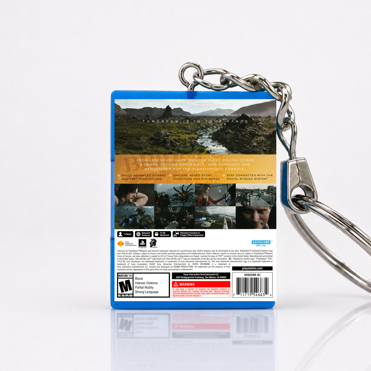 Death Stranding: Director's Cut - PS5 Miniatur Spielhülle Schlüsselanhänger
