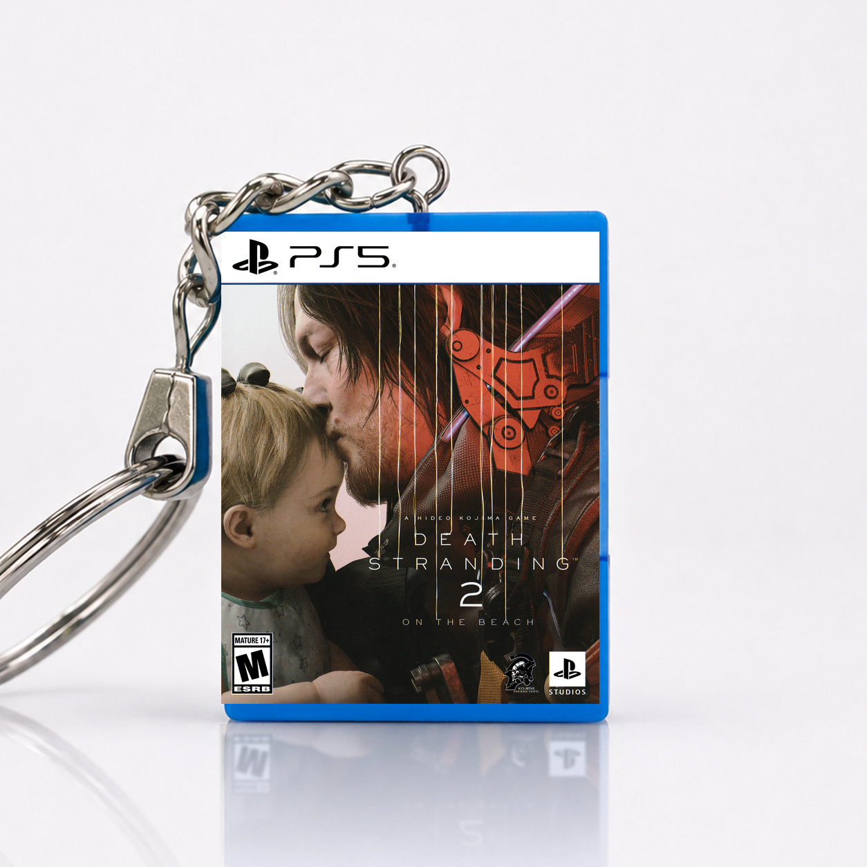 Death Stranding 2 - PS5 Miniatur Spielhülle Schlüsselanhänger