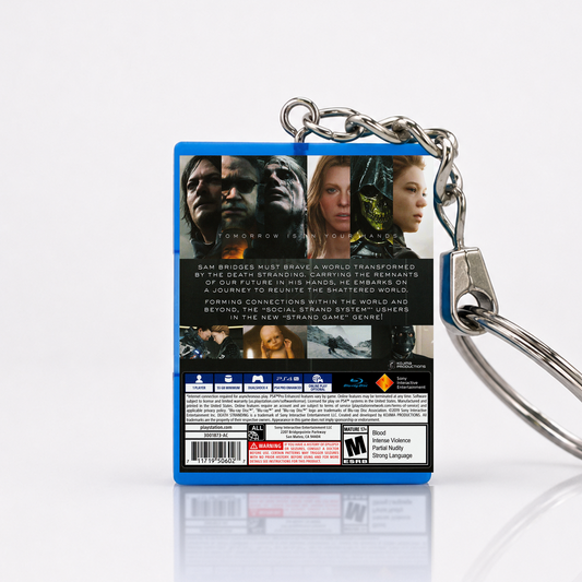 Death Stranding - PS4 Miniatur Spielhülle Schlüsselanhänger