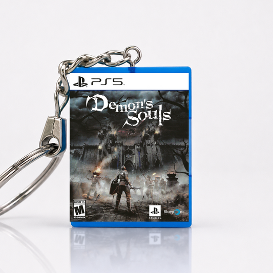 Demon's Souls - PS5 Miniatur Spielhülle Schlüsselanhänger