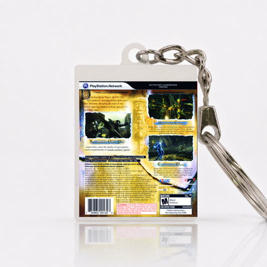 Demon's Souls - PS3 Miniature Game Case Keychain