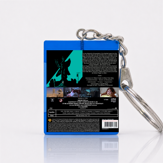 Der Exorzist - Film Miniatur Blu-Ray Hülle Schlüsselanhänger