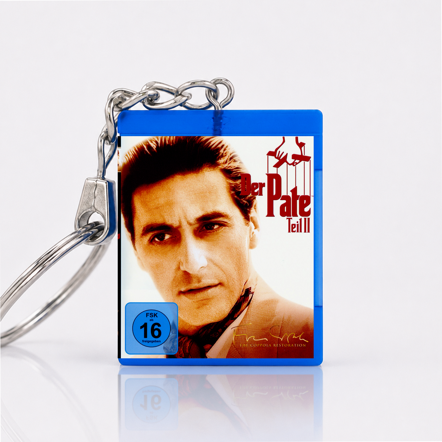 Der Pate 2 - Film Miniatur Blu-Ray Hülle Schlüsselanhänger