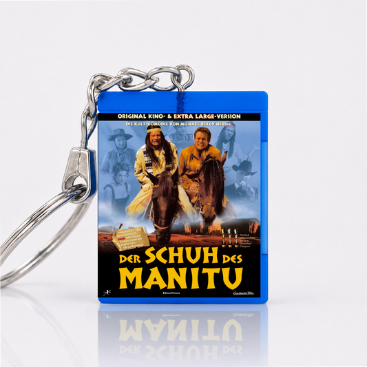 Manitou's Shoe - Movie Miniature Blu-Ray Case Keychain