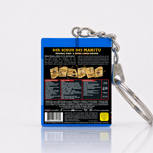 Manitou's Shoe - Movie Miniature Blu-Ray Case Keychain