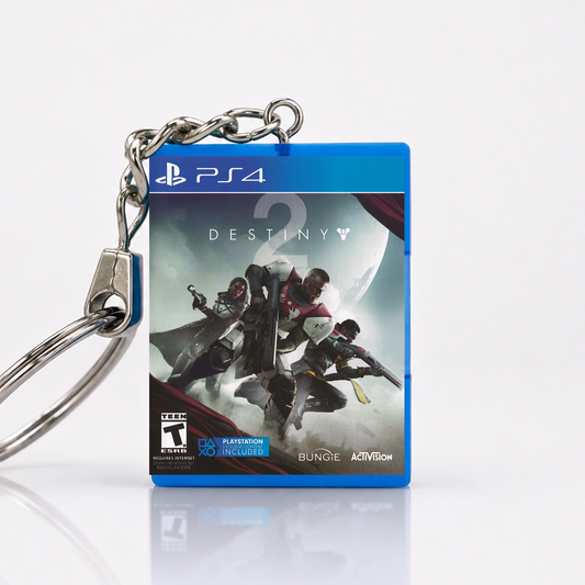 Destiny 2 - PS4 Miniatur Spielhülle Schlüsselanhänger