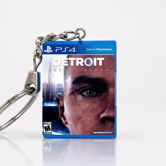 Detroit: Become Human - PS4 Miniatur Spielhülle Schlüsselanhänger