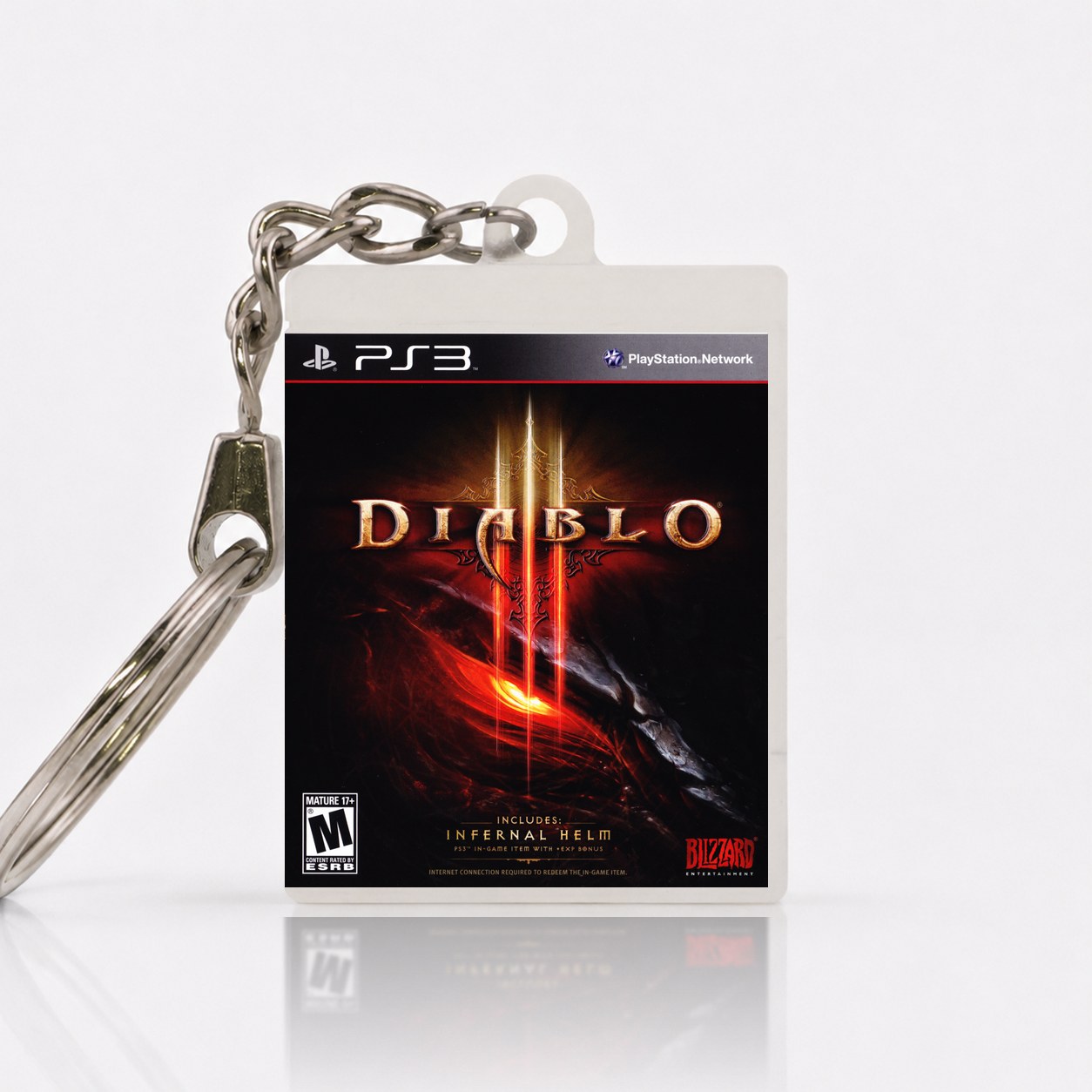 Diablo III - PS3 Miniature Game Case Keychain
