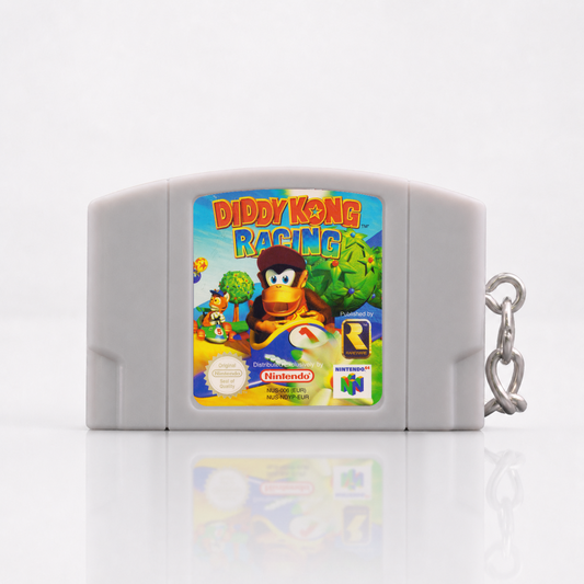 Diddy Kong Racing - N64 Miniatur Spielmodul Schlüsselanhänger