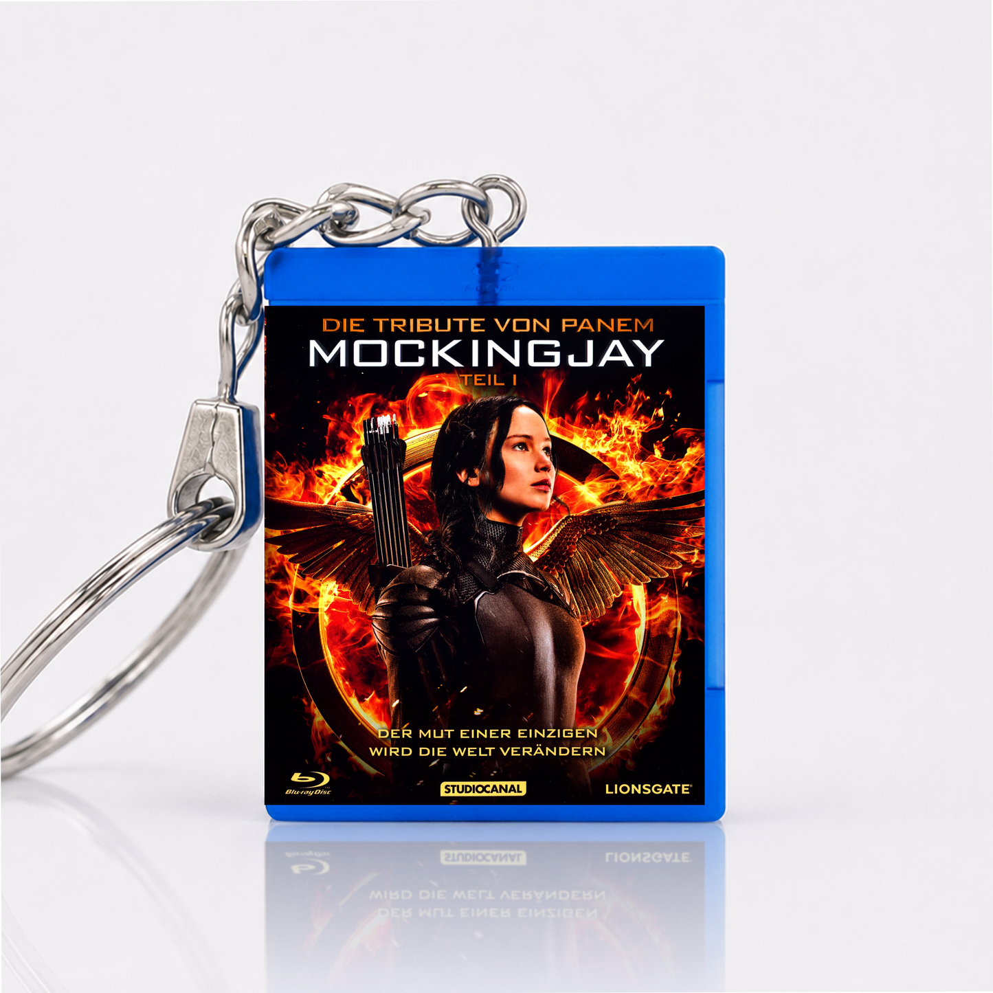 The Hunger Games: Mockingjay - Movie Miniature Blu-Ray Case Keychain