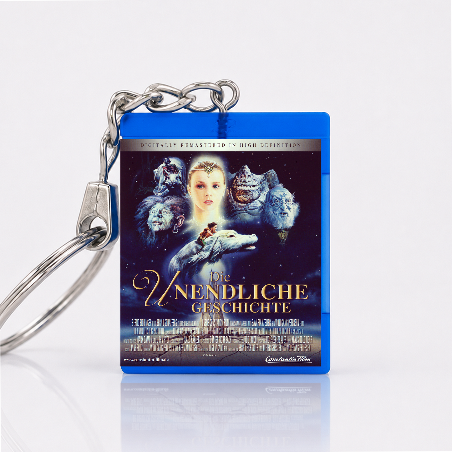 The NeverEnding Story - Movie Miniature Blu-Ray Case Keychain