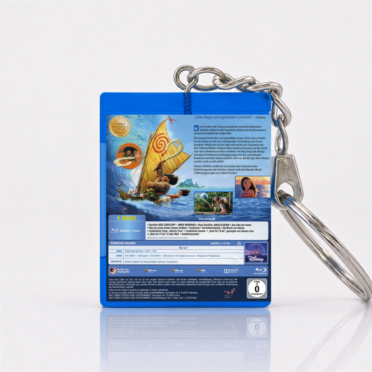 Moana - Movie Miniature Blu-Ray Case Keychain