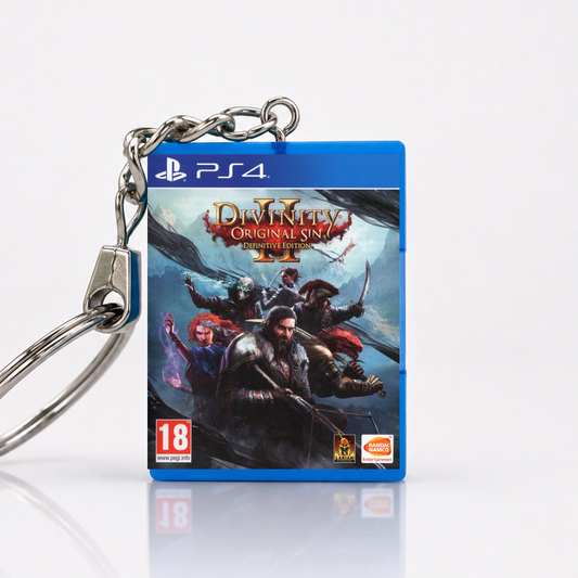Divinity: Original Sin 2 - Definitive Edition - PS4 Miniatur Spielhülle Schlüsselanhänger