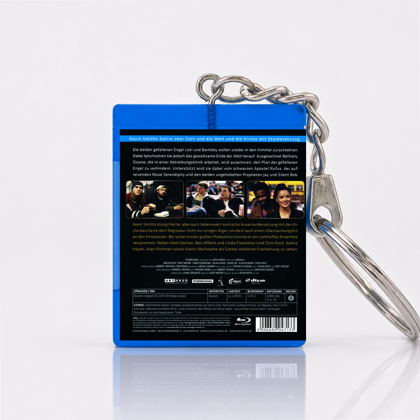 Dogma - Film Miniatur Blu-Ray Hülle Schlüsselanhänger