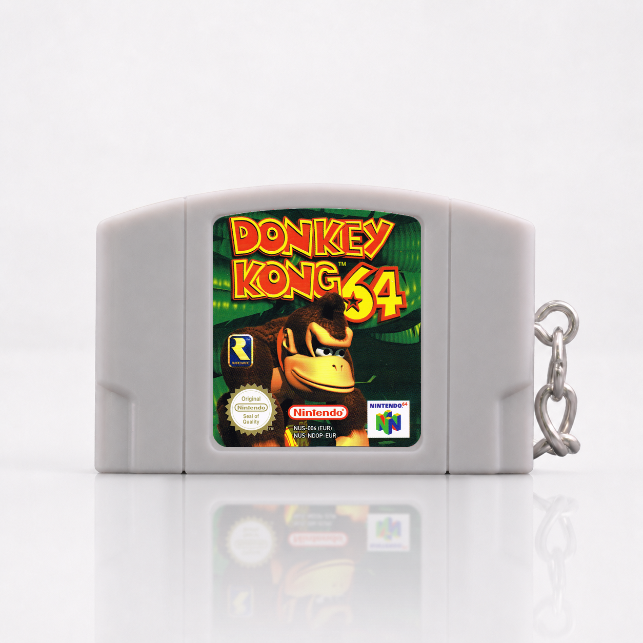 Donkey Kong 64 - N64 Miniatur Spielmodul Schlüsselanhänger
