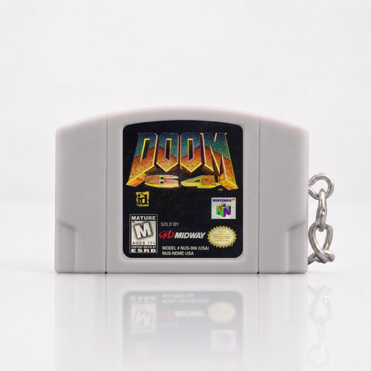 Doom 64 - N64 Miniatur Spielmodul Schlüsselanhänger