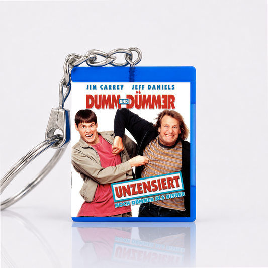 Dumb and Dumber - Movie Miniature Blu-Ray Case Keychain