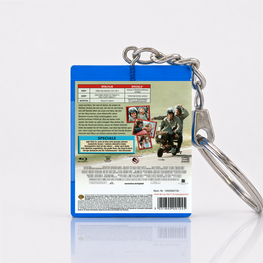 Dumb and Dumber - Movie Miniature Blu-Ray Case Keychain