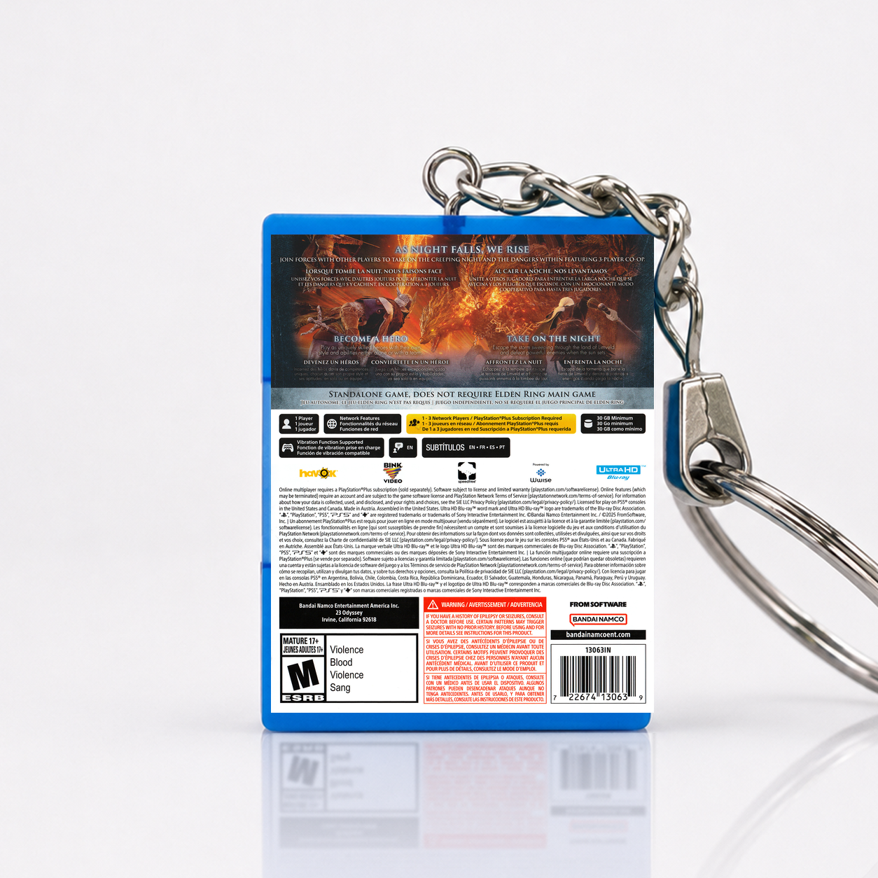 MASTER - PS5 Mini Case Keychain