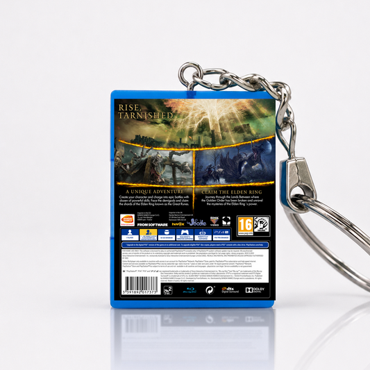 Elden Ring - PS4 Miniatur Spielhülle Schlüsselanhänger