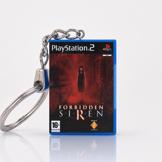 FORBIDDEN SIREN - PS2 Miniatur Spielhülle Schlüsselanhänger