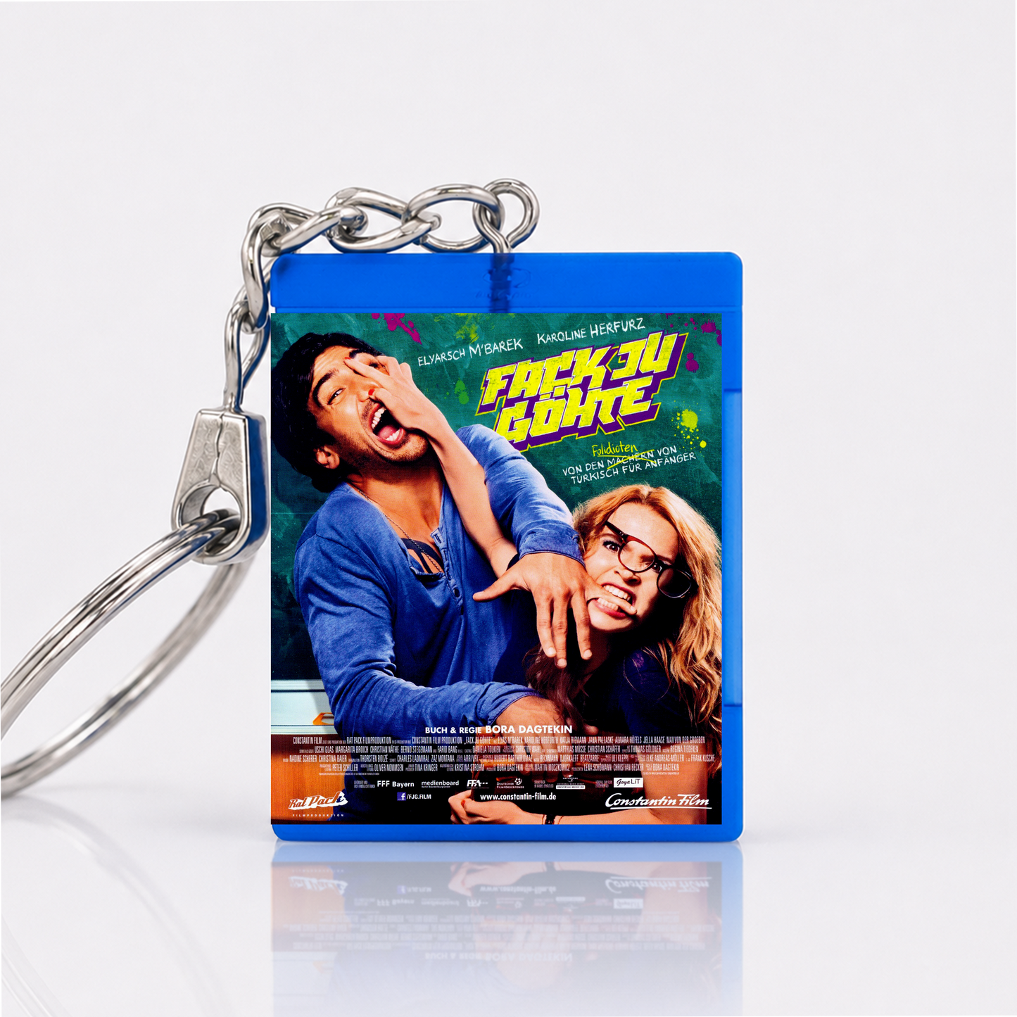 Fack ju Göhte - Film Miniatur Blu-Ray Hülle Schlüsselanhänger