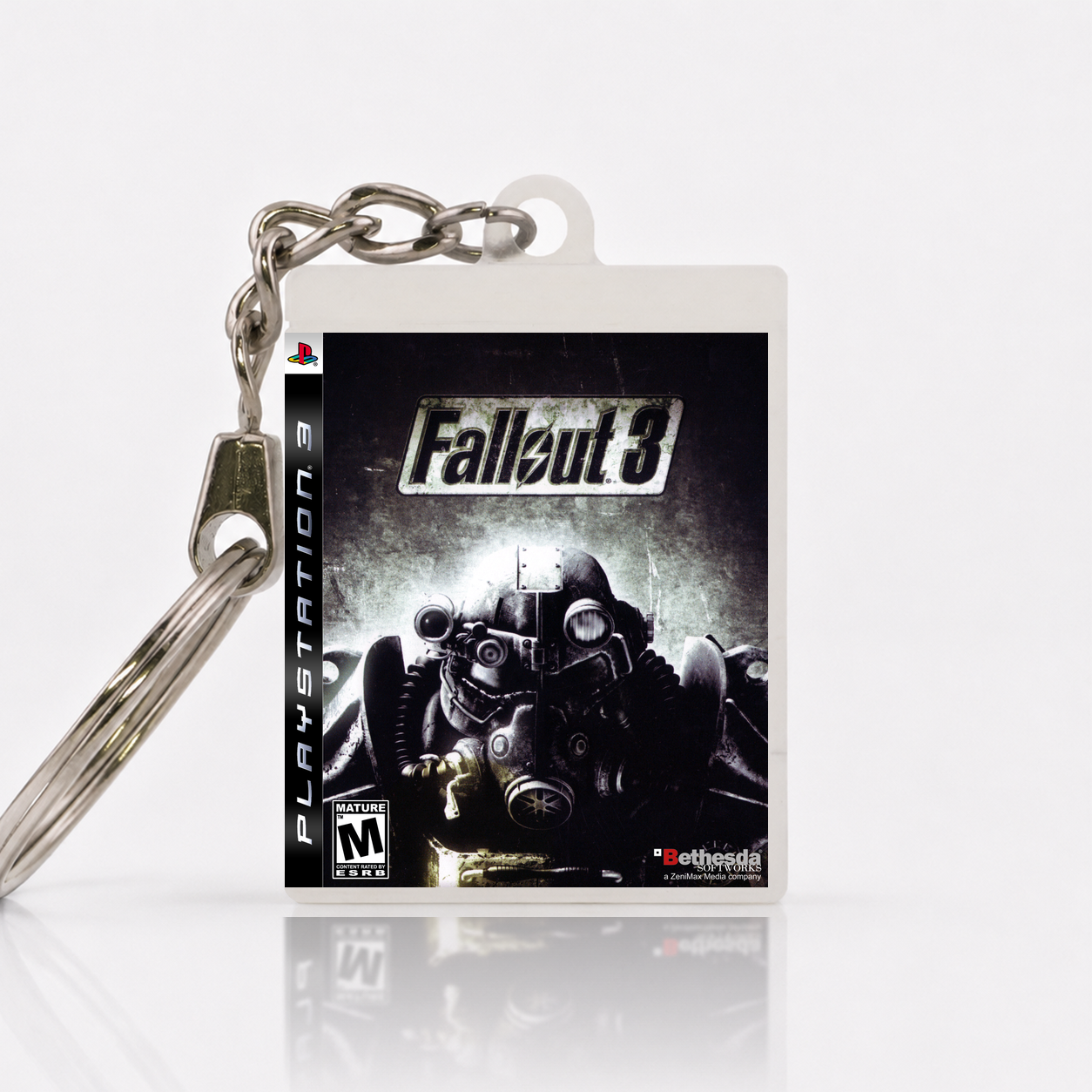 Fallout 3 - PS3 Miniatur Spielhülle Schlüsselanhänger