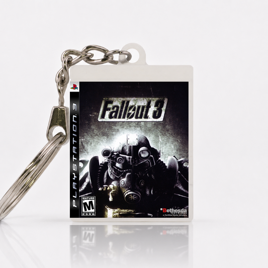 Fallout 3 - PS3 Miniatur Spielhülle Schlüsselanhänger