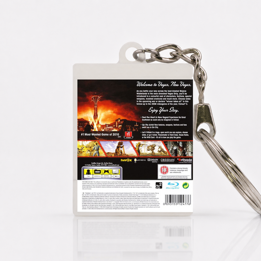Fallout New Vegas - PS3 Miniatur Spielhülle Schlüsselanhänger
