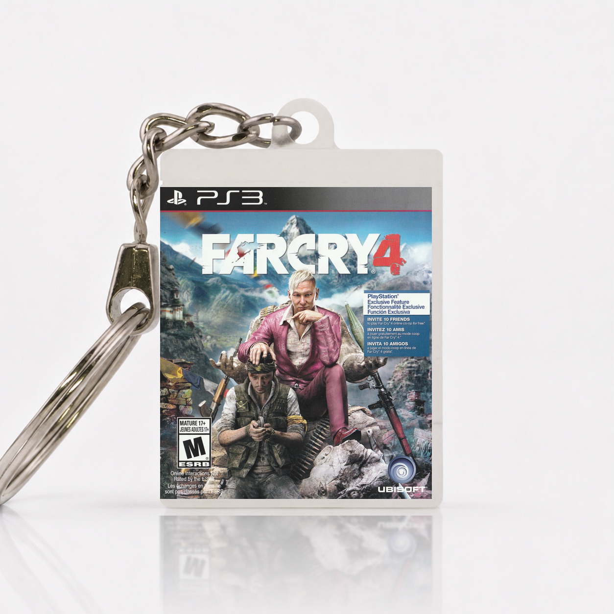 Far Cry 4 - PS3 Miniatur Spielhülle Schlüsselanhänger