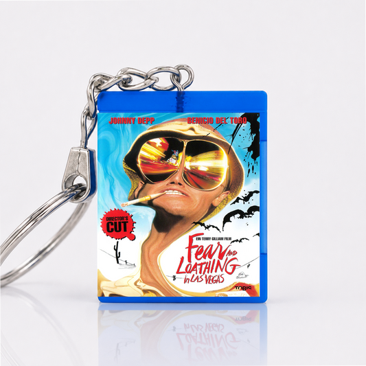 Fear And Loathing In Las Vegas - Movie Miniature Blu-Ray Case Keychain