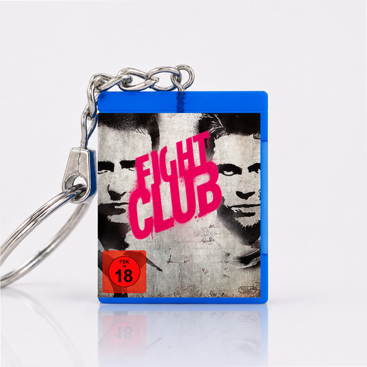 Fight Club - Film Miniatur Blu-Ray Hülle Schlüsselanhänger