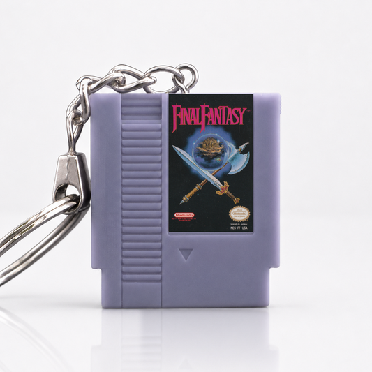 Final Fantasy – NES Miniatur Spielmodul Schlüsselanhänger