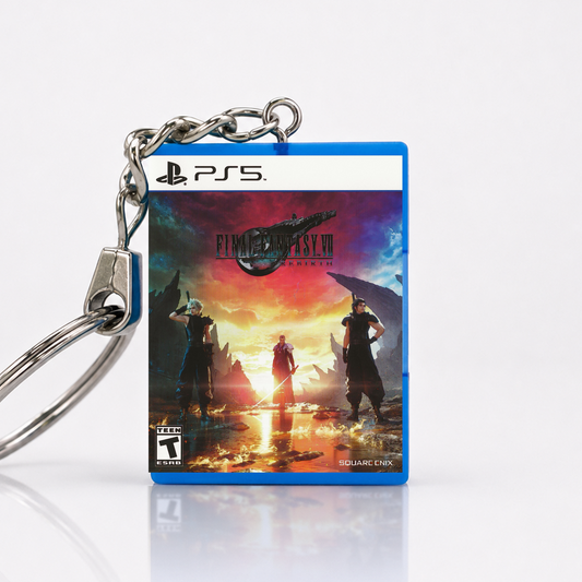 Final Fantasy VII: Rebirth - PS5 Miniatur Spielhülle Schlüsselanhänger