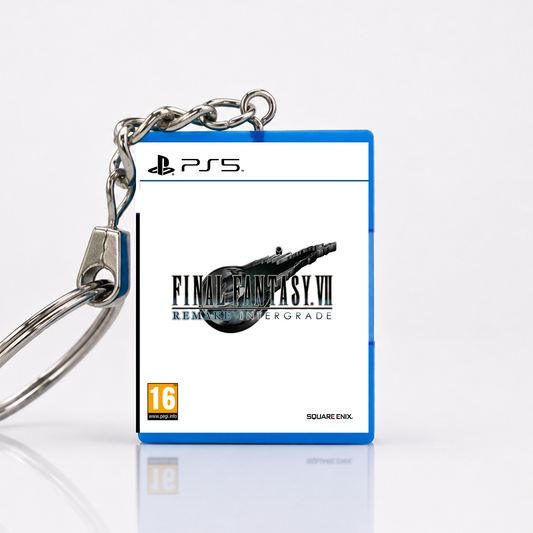 Final Fantasy VII Remake: Intergrade - PS5 Miniatur Spielhülle Schlüsselanhänger