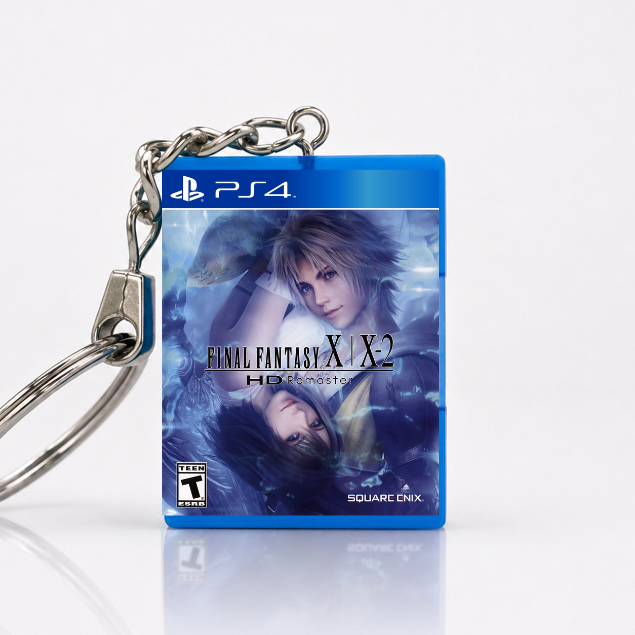Final Fantasy X - X-2 HD Remaster - PS4 Miniatur Spielhülle Schlüsselanhänger