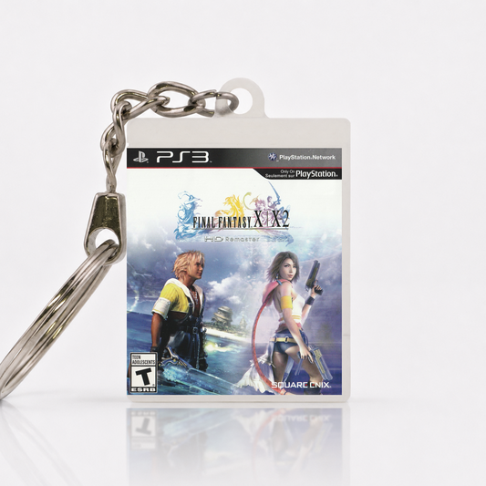 Final Fantasy X - X-2 HD Remaster - PS3 Miniatur Spielhülle Schlüsselanhänger