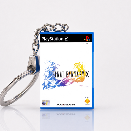 Final Fantasy X - PS2 Miniatur Spielhülle Schlüsselanhänger