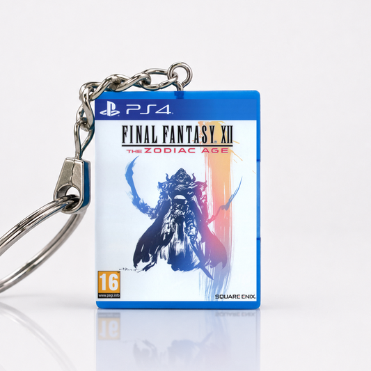 Final Fantasy XII: The Zodiac Age - PS4 Miniatur Spielhülle Schlüsselanhänger