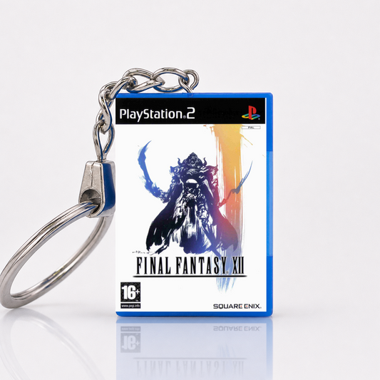 Final Fantasy XII - PS2 Miniatur Spielhülle Schlüsselanhänger