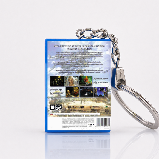 Final Fantasy XII - PS2 Miniatur Spielhülle Schlüsselanhänger