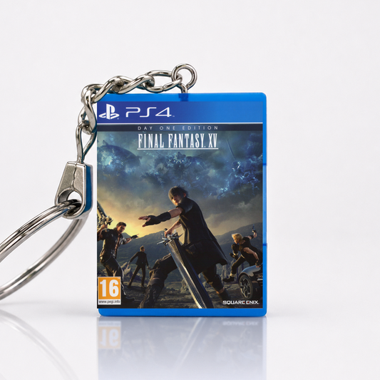 Final Fantasy XV - PS4 Miniatur Spielhülle Schlüsselanhänger