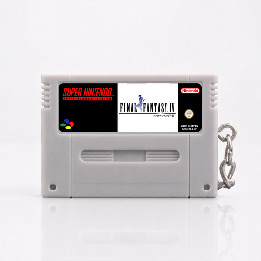 Final Fantasy IV - SNES Miniature Game Cartridge Keychain