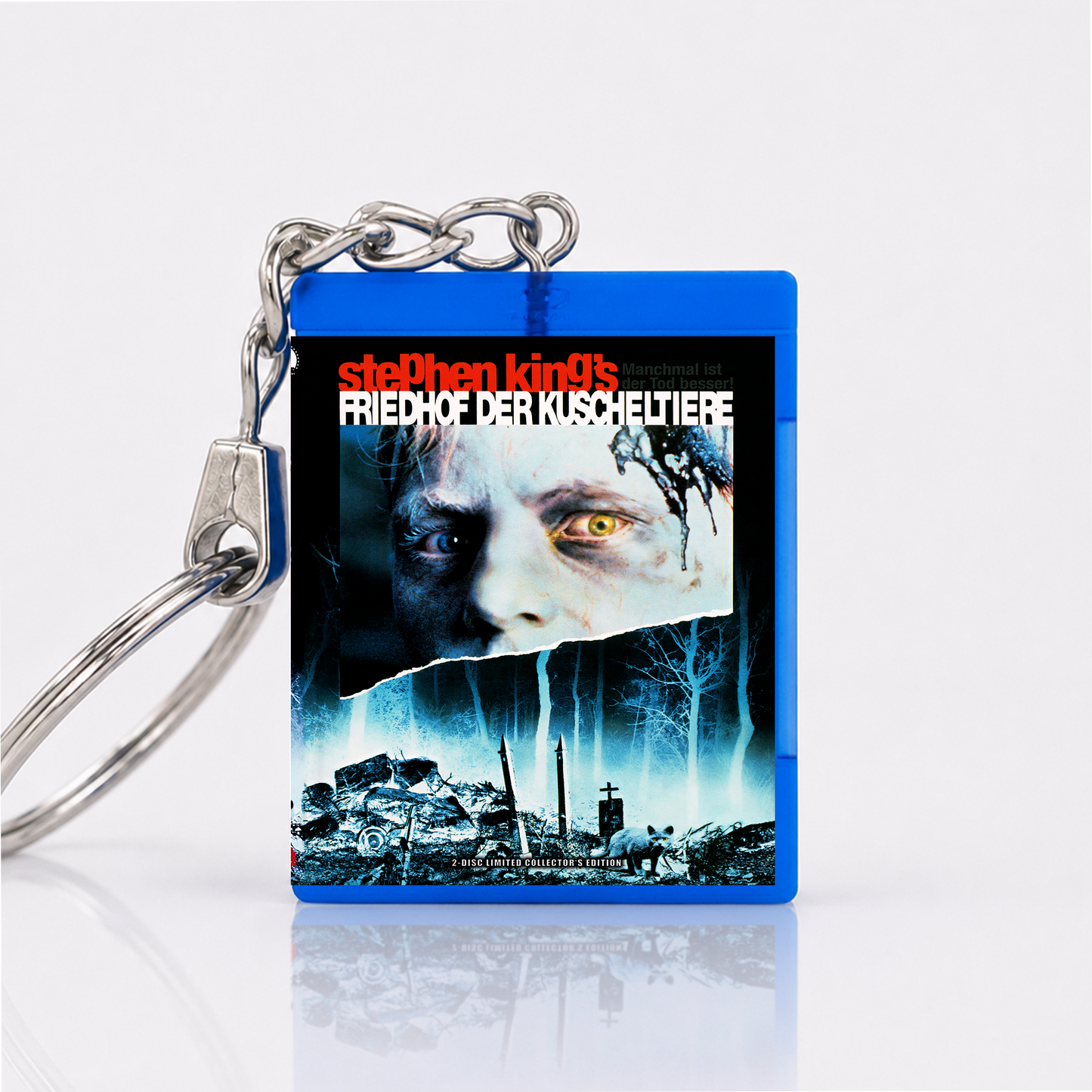 Pet Sematary - Movie Miniature Blu-Ray Case Keychain