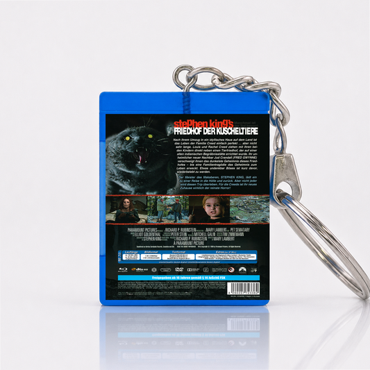 Pet Sematary - Movie Miniature Blu-Ray Case Keychain