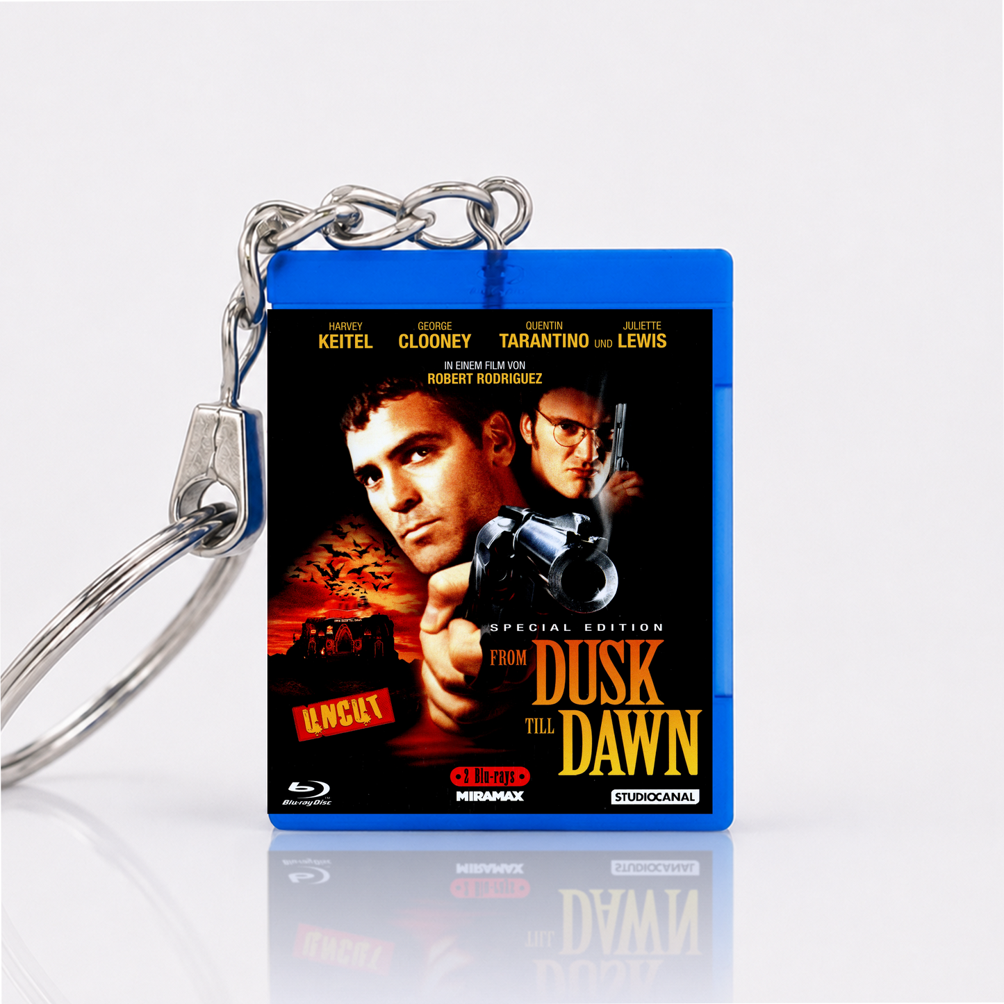 From Dusk till Dawn - Film Miniatur Blu-Ray Hülle Schlüsselanhänger
