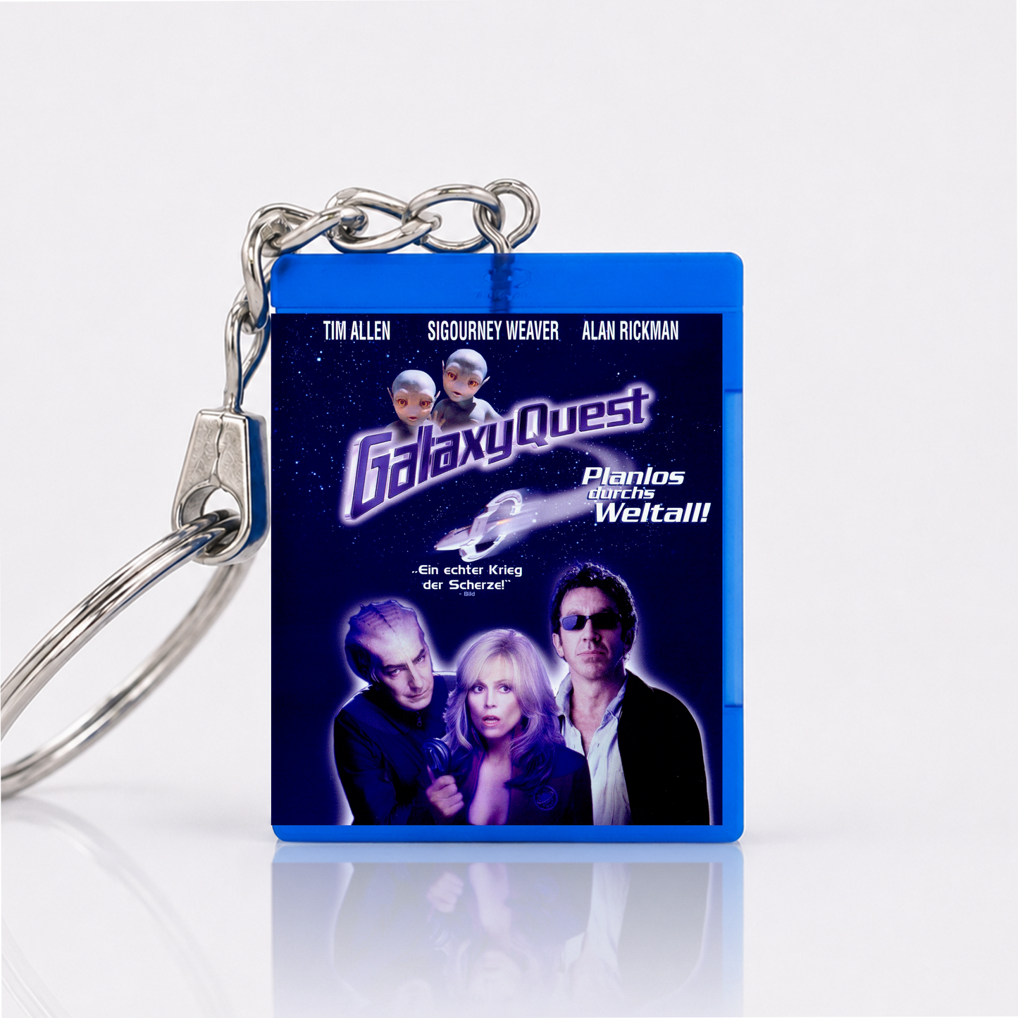 Galaxy Quest - Film Miniatur Blu-Ray Hülle Schlüsselanhänger
