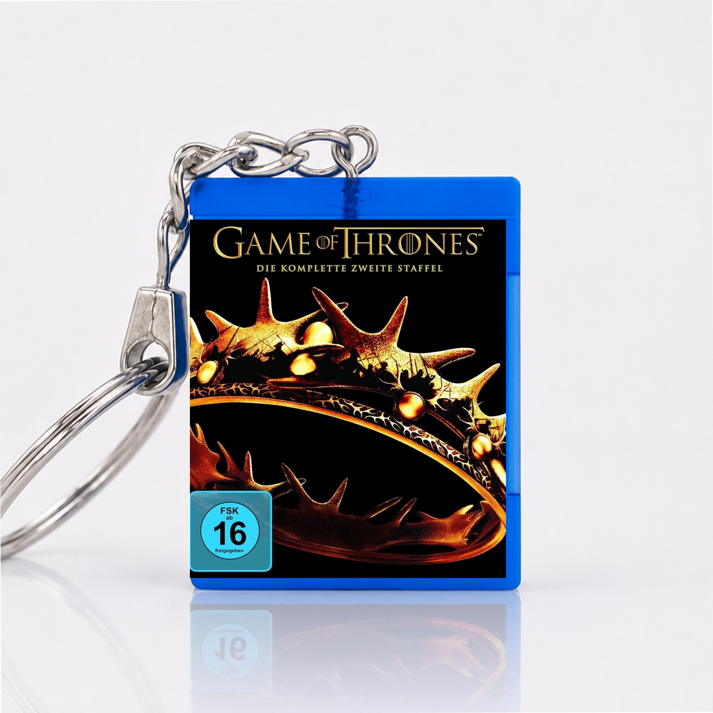 Game of Thrones - Serien Miniatur Blu-Ray Hülle Schlüsselanhänger