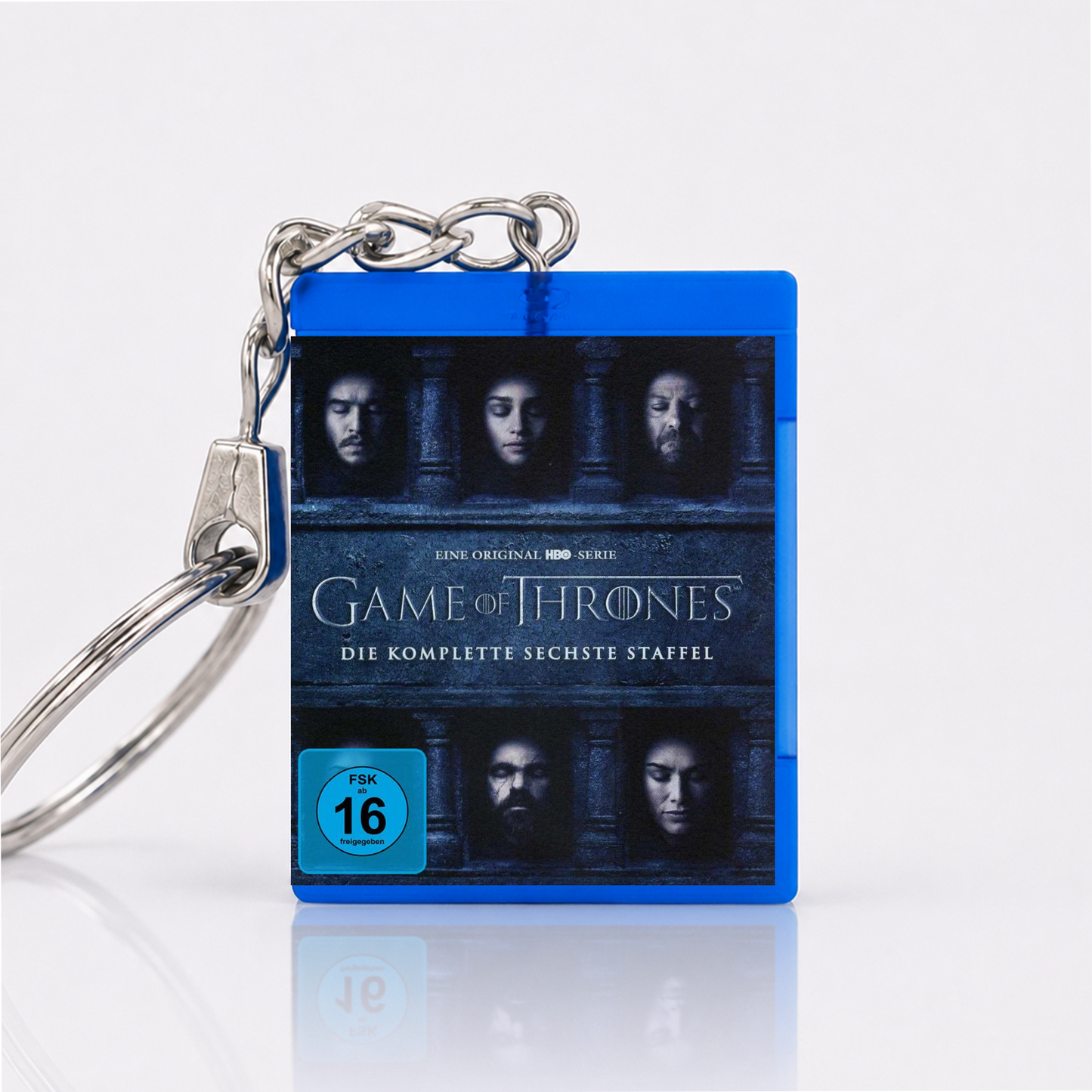 Game of Thrones - Serien Miniatur Blu-Ray Hülle Schlüsselanhänger