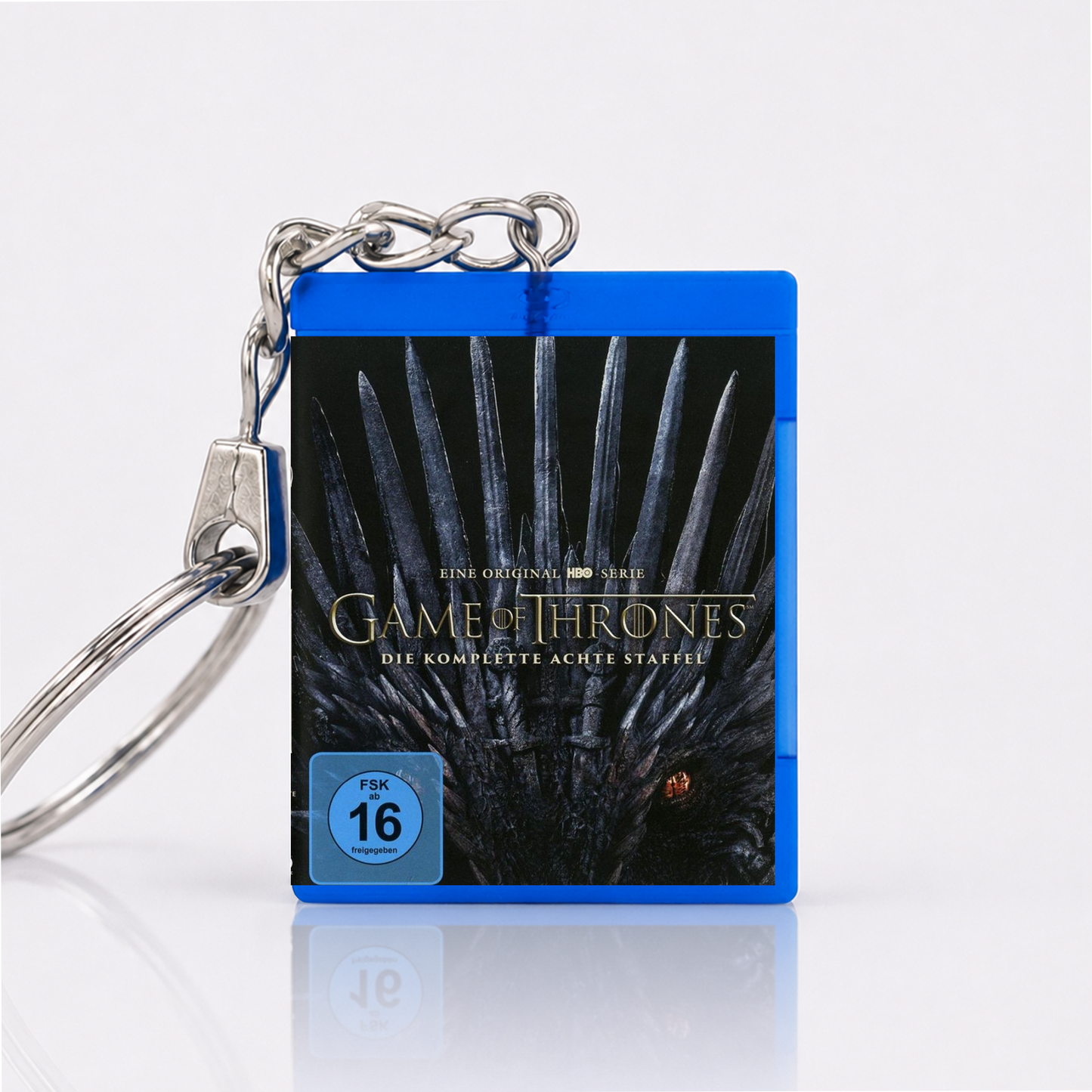 Game of Thrones - Serien Miniatur Blu-Ray Hülle Schlüsselanhänger
